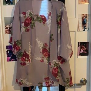 floral kimono